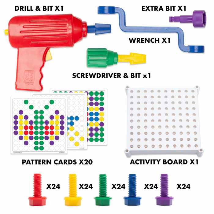 Micul meu atelier de indemanare - set educativ - Set creativitate si indemanare [4]