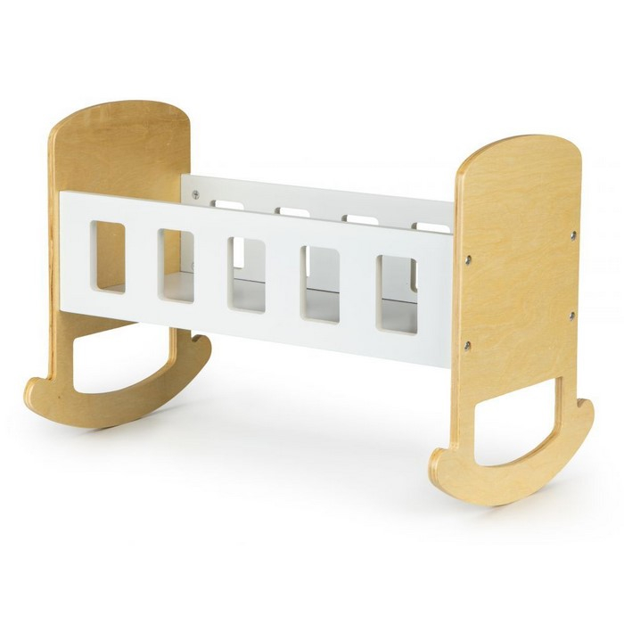 Patut balansoar din lemn pentru papusi Ecotoys ESC-W-0195 [5]