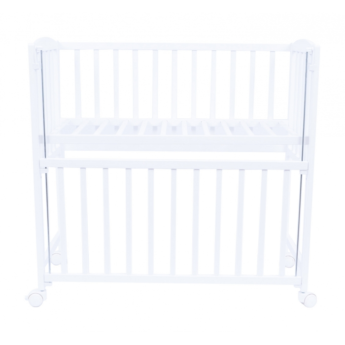 Patut cu roti si laterala culisanta VESSANTI MINI - Alb [4]