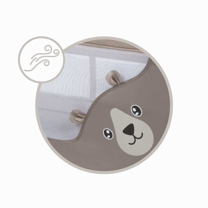 Patut pliabil 3 in 1 Kidwell BLISSY - Beige [3]