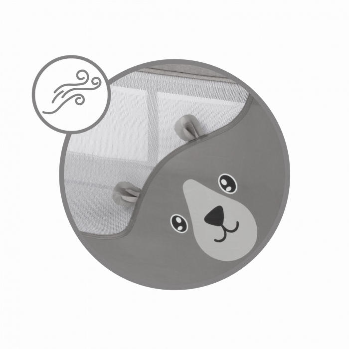 Patut pliabil 3 in 1 Kidwell BLISSY - Gray [7]