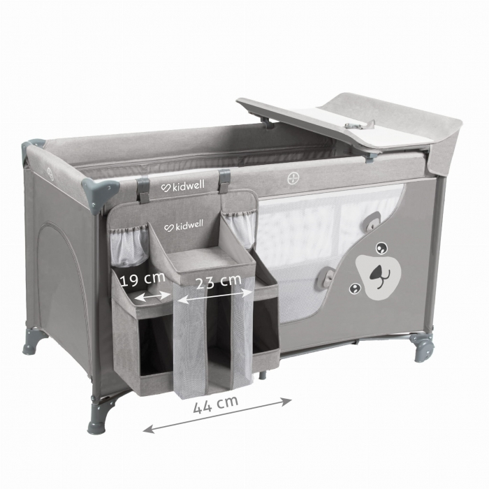 Patut pliabil 3 in 1 Kidwell BLISSY - Gray [11]