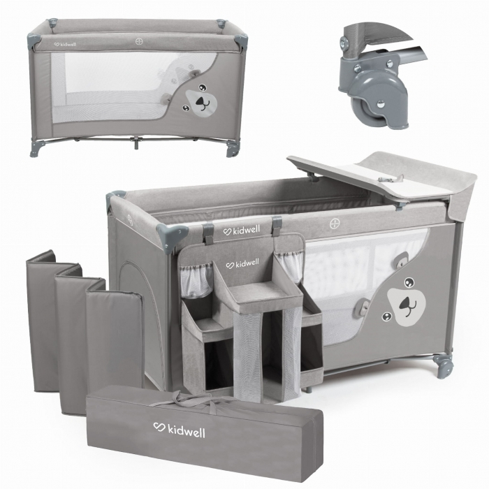 Patut pliabil 3 in 1 Kidwell BLISSY - Gray [14]