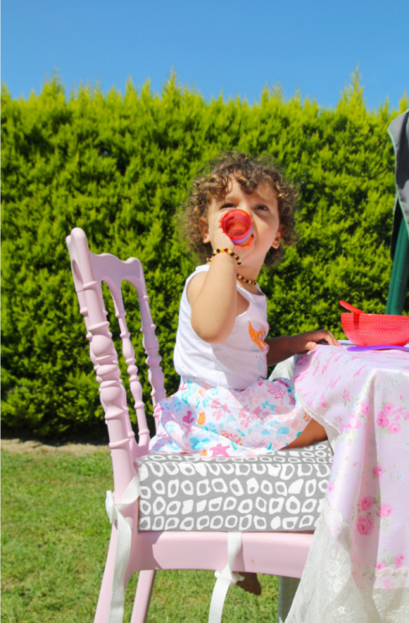 Pernuta inaltator 32x32 cm pentru scaun de masa (Culoare: Gri) [2]