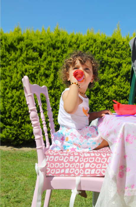 Pernuta inaltator 32x32 cm pentru scaun de masa (Culoare: Gri) [5]