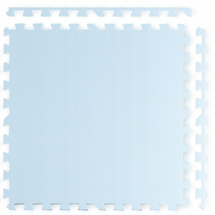 Salteluta de joaca 120 x 120 cm Ricokids 7482 - Alb - Albastru [3]