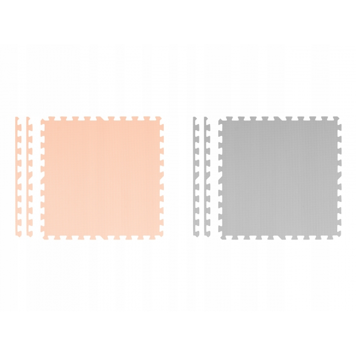 Salteluta de joaca 180 X 180 cm Ricokids 7500 - Gri cu bej [2]