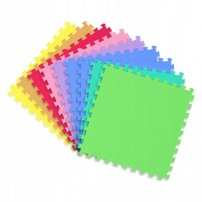 Salteluta de joaca 180 X 180 cm Ricokids 7501 - Curcubeu [3]