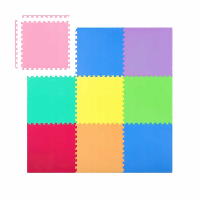 Salteluta de joaca 180 X 180 cm Ricokids 7501 - Curcubeu [4]