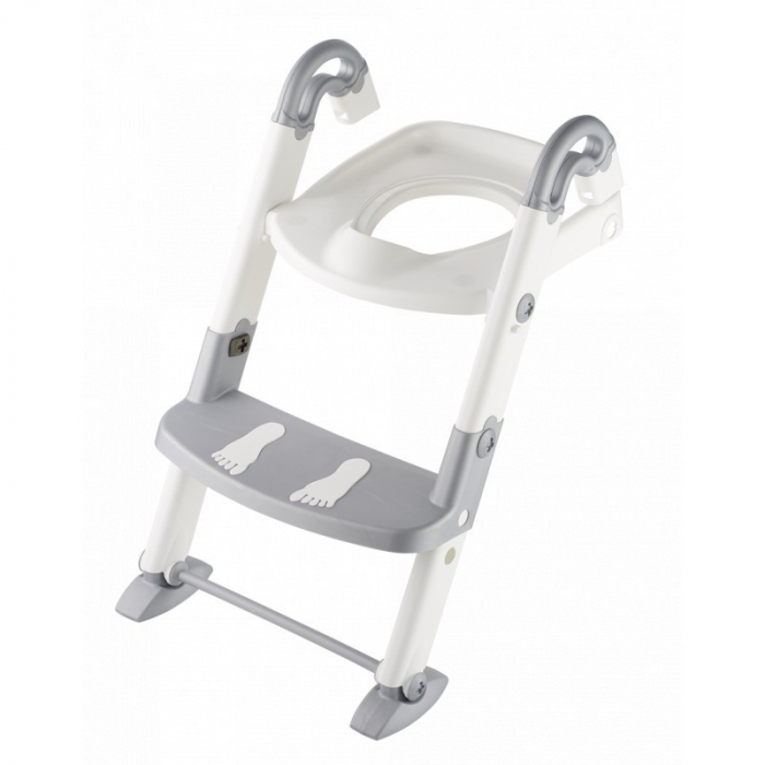Scara cu reductor WC si olita White silver grey Kidskit rotho-babydesign [2]