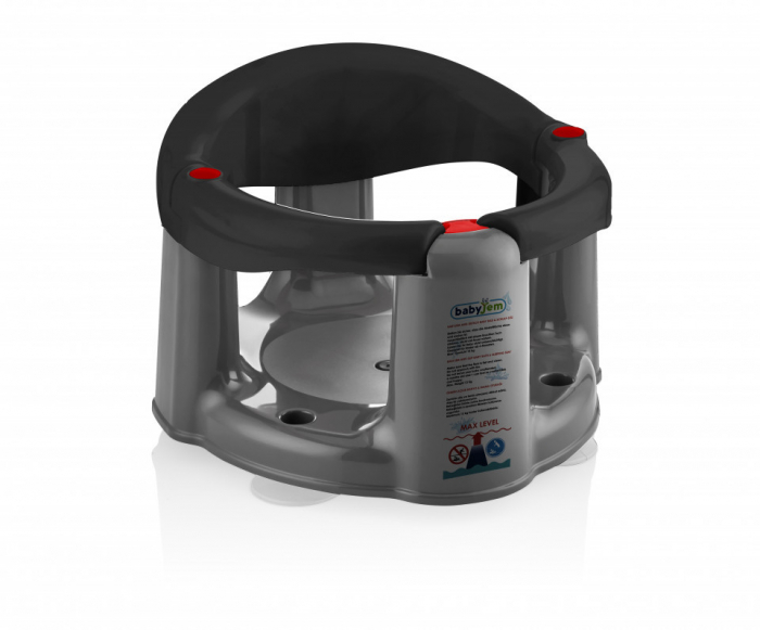 Scaun de baie bebelusi Bath and Feeding BabyJem (Culoare: Negru) [7]