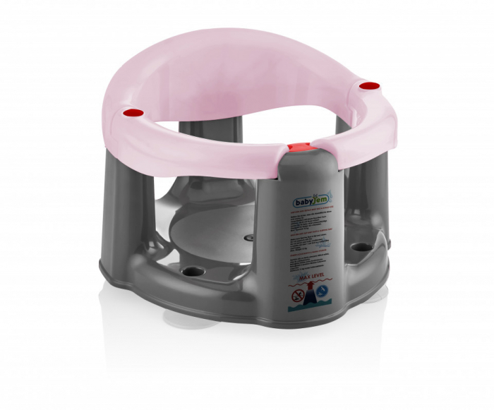 Scaun de baie bebelusi Bath and Feeding BabyJem (Culoare: Negru) [5]