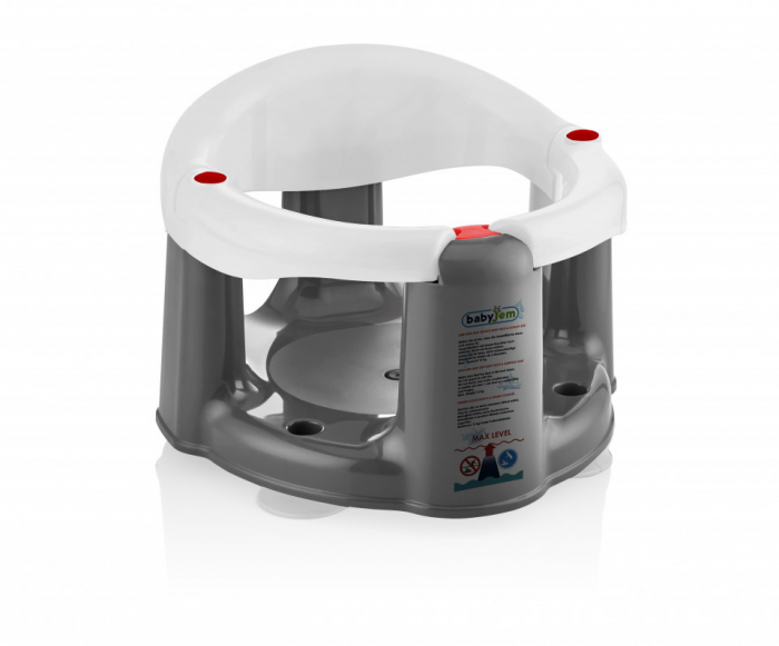 Scaun de baie bebelusi Bath and Feeding BabyJem (Culoare: Negru) [8]