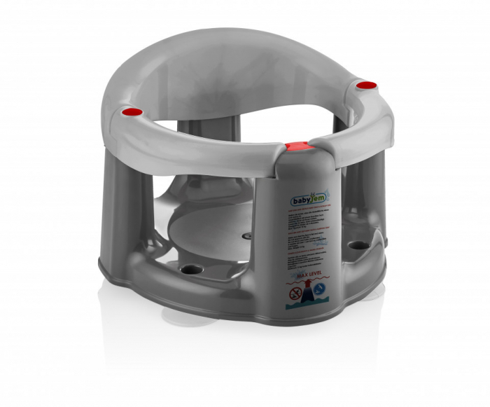 Scaun de baie bebelusi Bath and Feeding BabyJem (Culoare: Negru) [6]