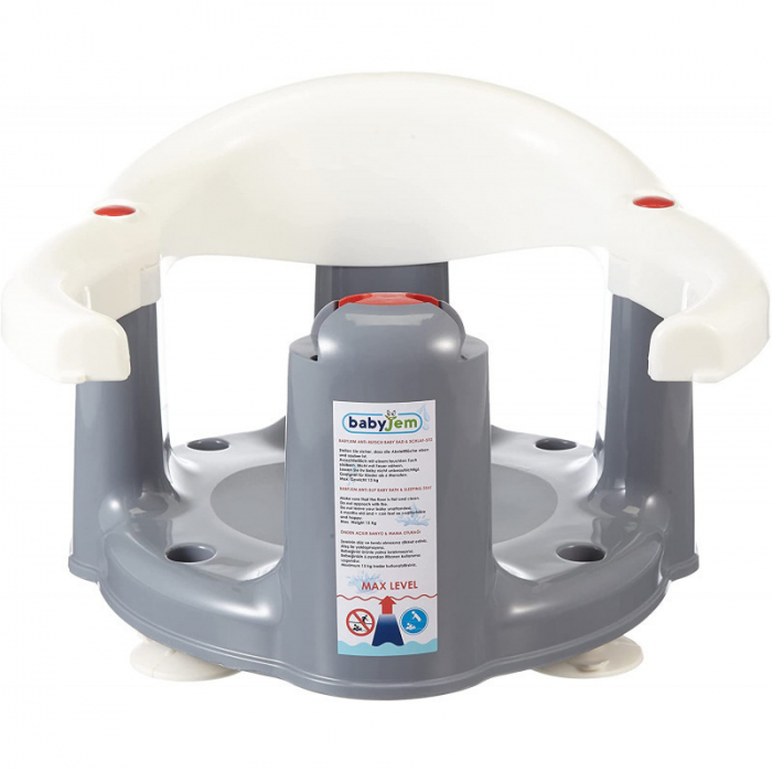 Scaun de baie bebelusi Bath and Feeding BabyJem (Culoare: Negru) [4]