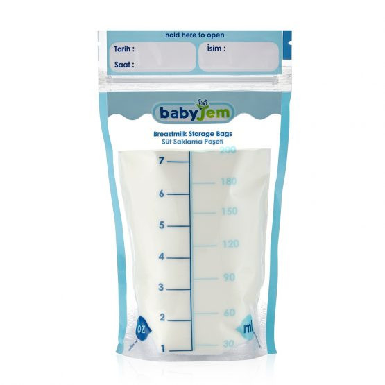Set 25 pungi pentru stocarea laptelui matern BabyJem [2]