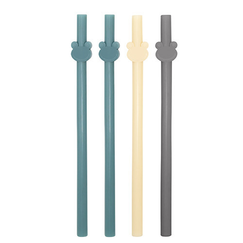 Set de 4 paie din silicon reutilizabile BabyJem (Culoare: Roz) [1]