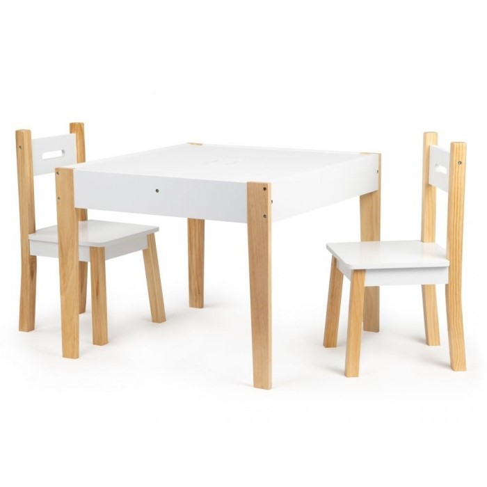 Set de masa cu doua scaune pentru copii Ecotoys OTI43 [9]