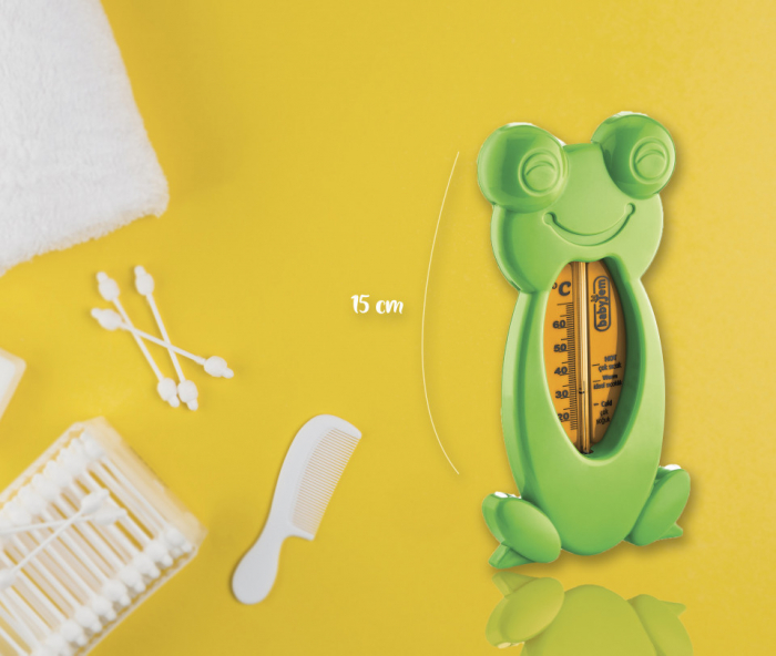 Termometru de baie si camera BabyJem Broscuta (Culoare: Gri) [5]