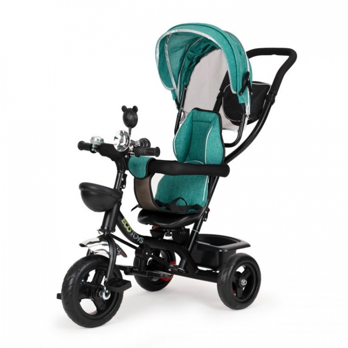 Tricicleta cu sezut rotativ Ecotoys JM-066-9 - Verde [2]