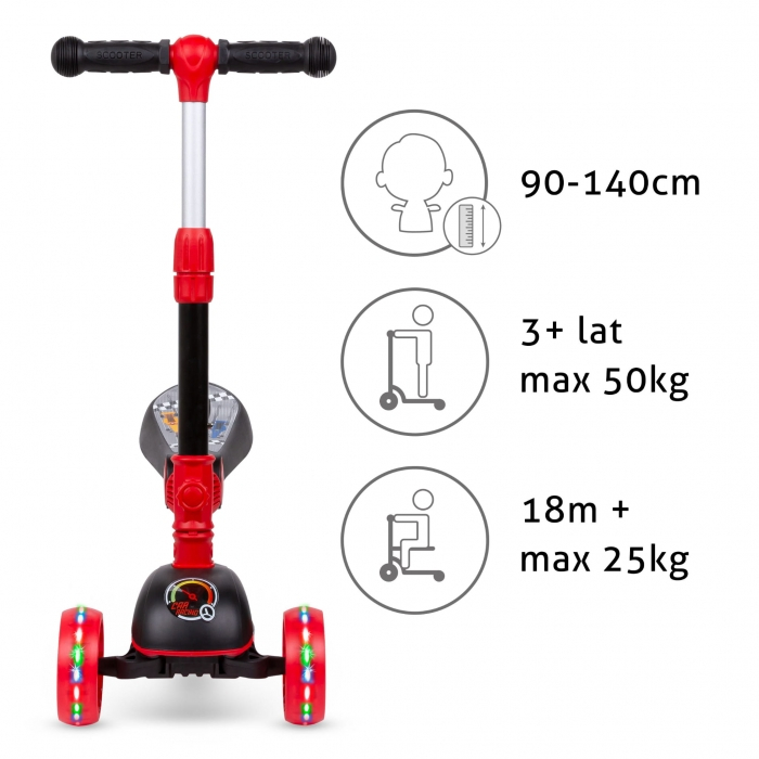 Trotineta 2 in 1 cu sezut Kidwell Rimba- Race [9]