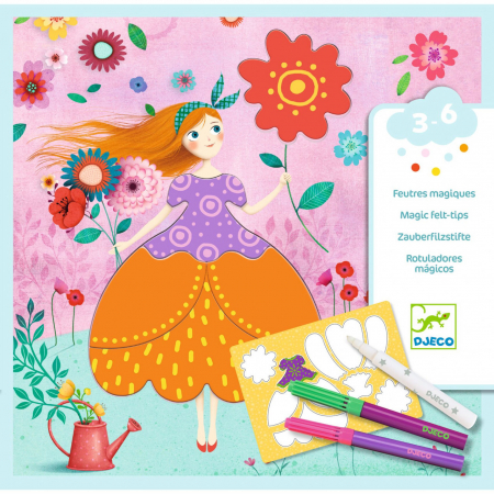 Creativitate - Atelier de desen Rochii frumoase, Djeco