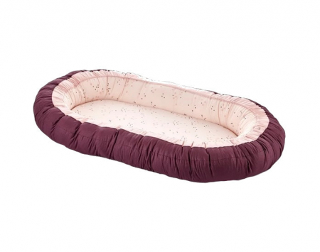 Accesorii patuturi - Babynest cu 2 fete BabyJem Luxury Between Parents (Culoare: Gri)