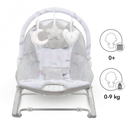 Balansoar multifunctional cu sunete si jucarii Kidwell Pino - Feathers [8]