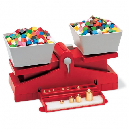 Materiale gradinita - Balanta de precizie cu greutati