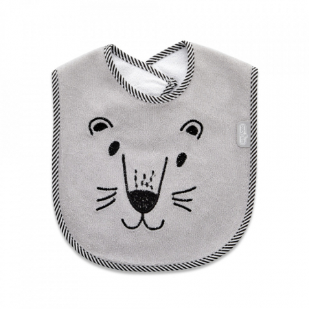 Baveta din bumbac BabyJem Cute animals (Culoare: Roz) [1]