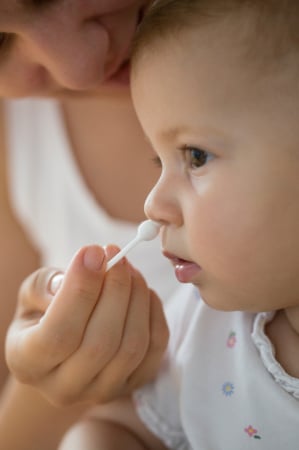 Betisoare de urechi cu protectie pentru bebelusi si copii 60 buc BabyJem [2]