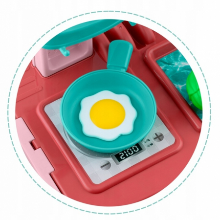 Bucatarie 3 in 1 cu accesorii incluse Ricokids 772900 - Roz [3]