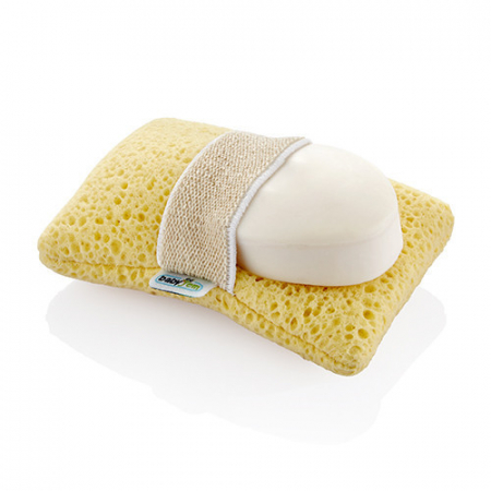 Burete tip manusa cu buzunar interior pentru sapun Glove baby BabyJem [3]