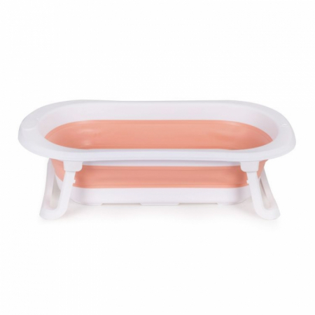 Cadita de baie cu dop de scurgere Ecotoys HA-B27 - Roz [1]