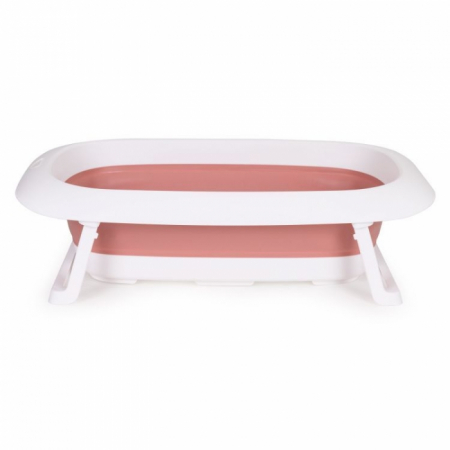 Cadita de baie cu dop de scurgere Ecotoys HA-B31 - Roz [1]