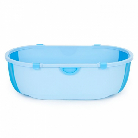 Cadita de baie cu dop de scurgere Ecotoys HA-B46 - Albastru [7]