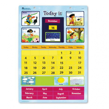 Materiale gradinita - Calendar magnetic cu ghid de activitati