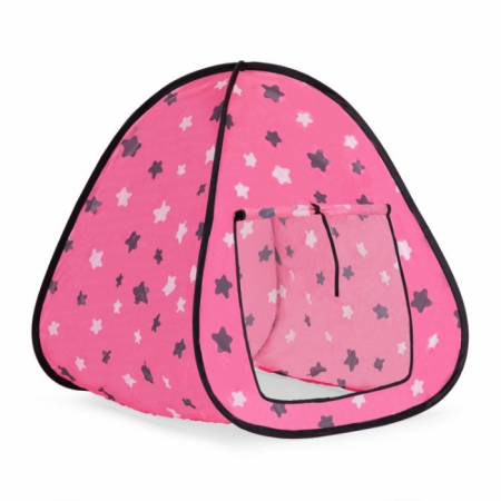 Corturi de joaca - Cort de joaca pentru copii Ecotoys 8230 - Stelute roz