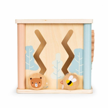 Cub educational din lemn pentru copii Ecotoys 1001 [3]