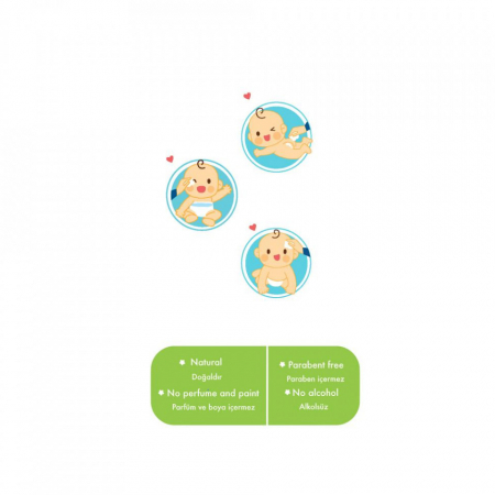Dischete din bumbac 60 buc BabyJem Cleaning Pad [1]