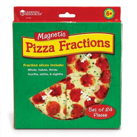 Felii de pizza magnetice - Sa invatam fractiile [3]