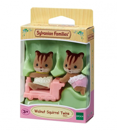 Jucarii educative - Figurine Sylvanian Families - Gemenii Veverite