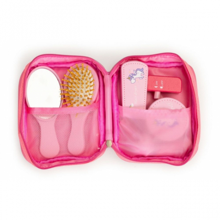 Gentuta de make-up cu 6 elemente din lemn Ecotoys PH10C001 [4]