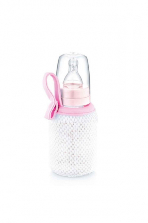 Suzete, biberoane si accesorii - Husa pentru mini sticle BabyJem (Culoare: Roz)