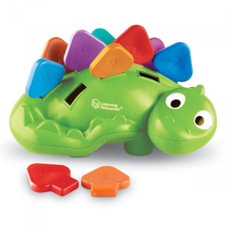 Materiale gradinita - Joc de potrivire - Dinozaurul Steggy