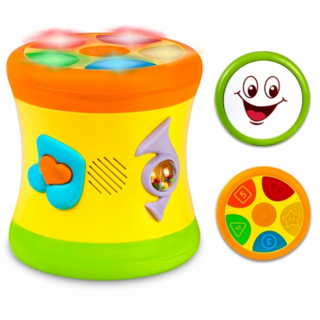 Jucarie educativa in forma de toba cu diverse sunete Ricokids RK-742 [1]