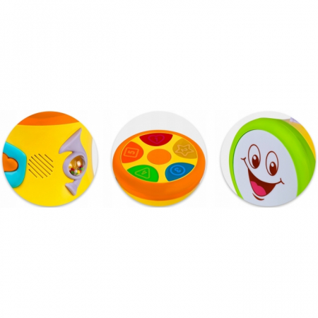 Jucarie educativa in forma de toba cu diverse sunete Ricokids RK-742 [5]