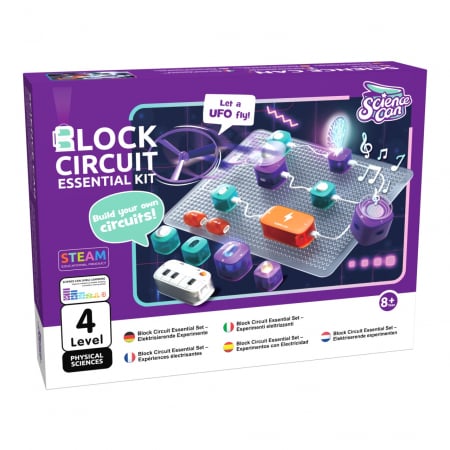 Jocuri de construit - Kit STEM Circuite electrice, TopBright