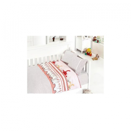 Accesorii patuturi - Lenjerie patut First Choice 4 piese ginny pink
