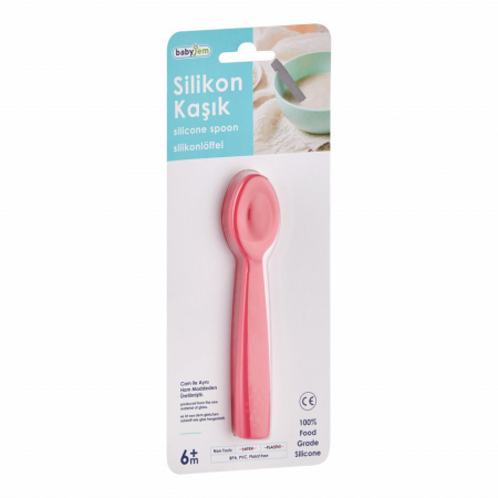 Lingurita din silicon BabyJem (Culoare: Maro) [6]